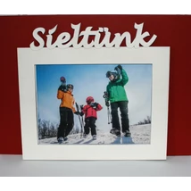 Síeltünk feliratú képkeret 13x18 cm fotókhoz Síeltünk feliratú képkeret 13x18 cm fotókhoz
