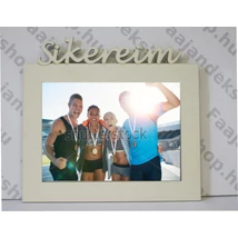 Sikereim feliratú képkeret 13x18 cm fotókhoz