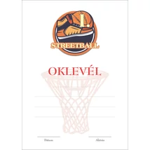 Kosárlabda oklevél 5 Kosárlabda oklevél 5