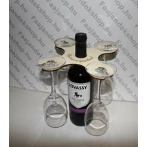 Boros pohártartó 4 személyes Boros pohártartó 4 személyes