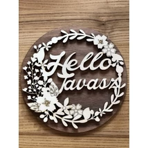 Helló Tavasz ajtódísz 01 Helló Tavasz ajtódísz 01