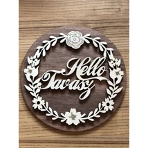 Helló Tavasz ajtódísz 02 Helló Tavasz ajtódísz 02