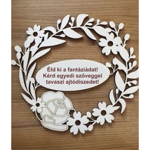 Tavaszi ajtódísz általad kért szöveggel!