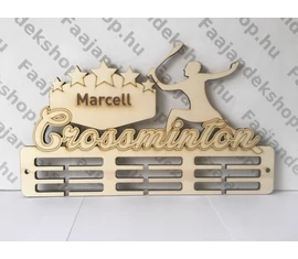 Crossminton éremtartó