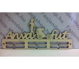 Babakocsis futás éremtartó