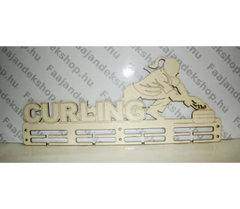 Curling éremtartó