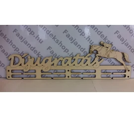 Díjugratás éremtartó