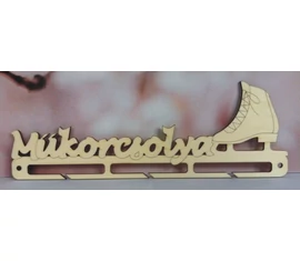 Műkorcsolya éremtartó