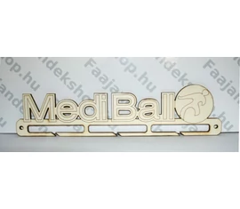 Mediball éremtartó