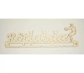 Röplabda éremtartó