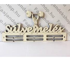 Powerlifting éremtartó