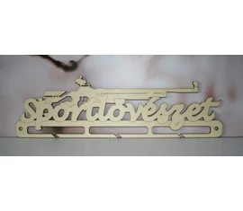 Lövészet /Sportlövészet éremtartó