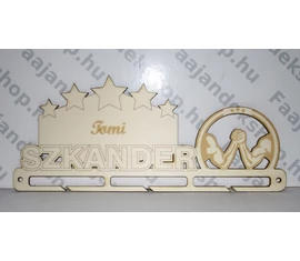 Testépítés/Nehéz atlétika éremtartó