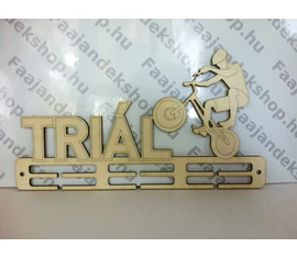 Triál éremtartó