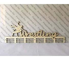 Birkózás éremtartó