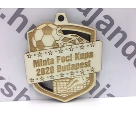 Foci érem egyediesített