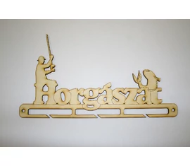 Horgászat éremtartó