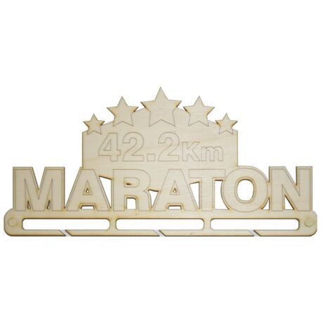 Maraton éremtartó futás 2 éremtartó