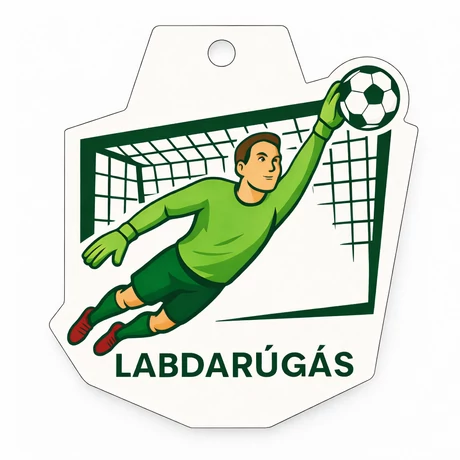 Foci kapus sportérem 