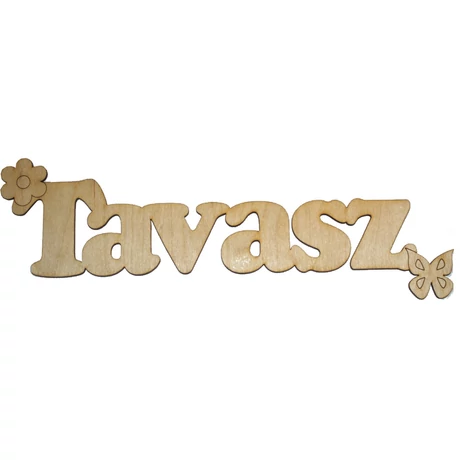 Tavasz felirat 
